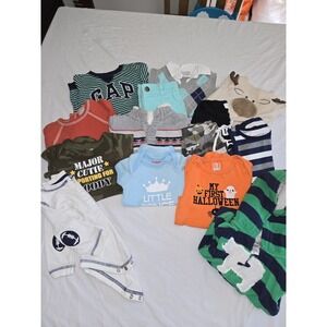 Lot Of 14 Baby Clothes 3-6 Month Misc Brands